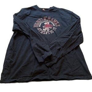 Xl Old Navy black long sleeve t-shirt with fighting hawks logo